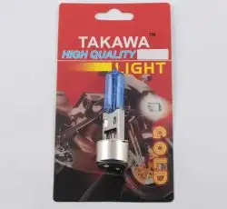 Лампа BA20D (2 уса)   12V 35W/35W   (супер белая)   (блистер)   TAKAWA   (mod:A)