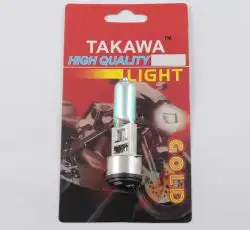 Лампа BA20D (2 уса)   12V 35W/35W   (хамелеон радужный)   (блистер)   TAKAWA   (mod:A)