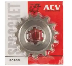 Звезда трансмиссии (передняя)   ВОСХОД   428-15T   (сталь 20)   ACV