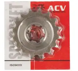 Звезда трансмиссии (передняя)   ВОСХОД   428-16T   (сталь 20)   ACV