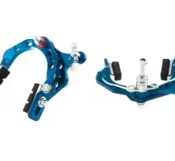 Тормоз велосипеда U-brake (цвет в ассортименте) (комплект, перед + зад) (mod:1) DS