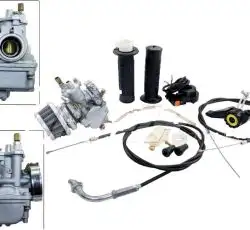 Карбюратор веломотор   (F50/F80)   (ручка газа, тросы)   EVO
