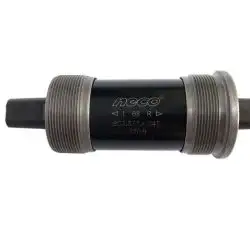 Каретка велосипедная неразборная   (квадрат)   (L-127.5mm)   (B910B)   (Neco)   KL