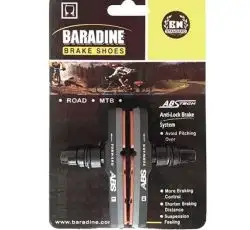 Колодки тормозные велосипедные   (ободные, V-brake)   (ABS-02V)   (BARADINE)   KL