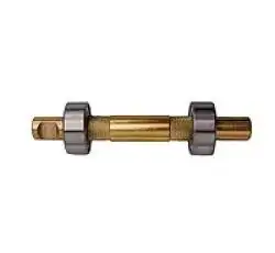 Каретка велосипедная разборная   (клин)   (L-145mm)   (в сборе, пром подшипник)  FN