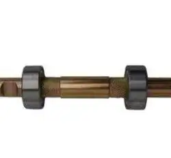 Ось каретки велосипедная   (клин)   (L-140mm) (+ 2  пром подшипника 6902-ZZ)   FN
