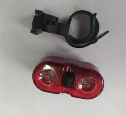 Стоп-сигнал   (в сборе)   велосипедный   (универсальный) (1+1 WHITE LED)   (mod:JY-528-1) KL