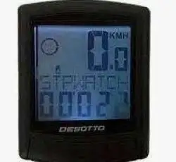 Велокомпьютер   беспроводной с подсветкой (Desotto JY-M20-BW) KL