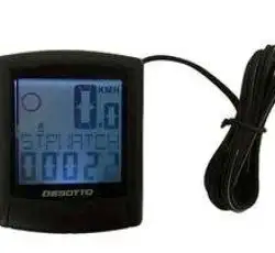 Велокомпьютер   беспроводной с подсветкой (Desotto JY-M20-BL) KL