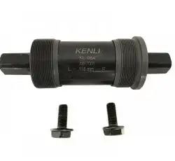 Каретка велосипедная   неразборная   (квадрат)   (L-118mm) Kenli KL-08A KL