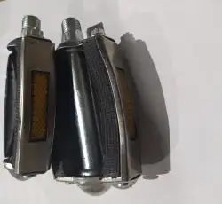 Педали велосипедные   (с катафотами, металл, овал)   OEM