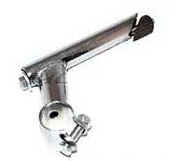 Вынос руля велосипеда   (под рулевую резьбовую) (L-150mm, D-22mm)   (хром)   YKX   (mod A)