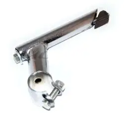 Вынос руля велосипеда   (под рулевую резьбовую) (L-150mm, D-22mm)   (хром)   YKX   (mod B)