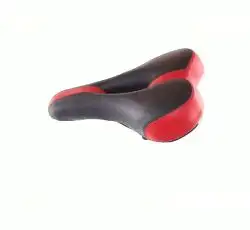 Седло велосипедное   (mod:3)   (спортивное, красно -черное)   YAT