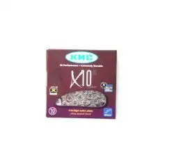 Цепь велосипедная   (1/2х11/128 116L)   (X10)   (KMC)   KL