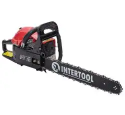 Мотопила цепная 2.2 кВт., 52 см3, шина 45 см., 3200 об/мин INTERTOOL