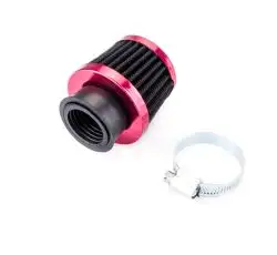 Фильтр воздушный (нулевик)   Ø28mm   (красный)   KM   (mod:KY-A-072)