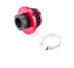 Фильтр воздушный (нулевик)   Ø28mm   (красный)   KM   (mod:KY-A-140)
