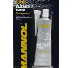 Герметик   85г   (силиконовый, вулканизирующийся)   (9916 Gasket Maker Transparent)   MANNOL