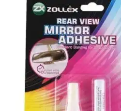 Клей для зеркал заднего вида   2* 0,6мл   (двухкомпонентный)   ZOLLEX   (#GRS)