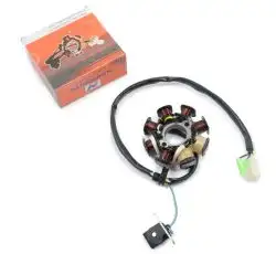 Статор генератора   4T GY6 50   (6+2 катушек, 4 контакта)   HONDMOTO