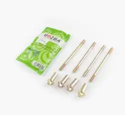 Шпильки цилиндра (4шт) 4T CG125/150 (+гайки) MOZBA