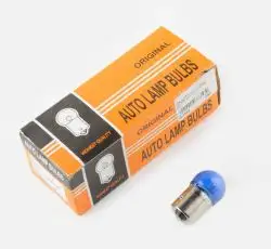 Лампа G18 (поворот, габарит)   12V 10W   (синяя)   ORANGE BOX