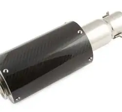 Глушитель (тюнинг)   325*100mm   (нержавейка, овал, карбон, прямоток)   118