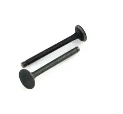 Клапаны (пара, голые) 4T GY6 50 (L-64.5mm) ZUNA