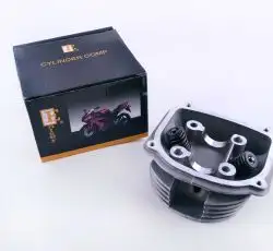 Головка цилиндра   4T GY6 150   (голая, +клапаны)   (TM)   EVO