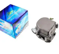 Головка цилиндра 4T GY6 80 (Ø47) (в сборе, +крышка) KOMATCU (mod.A)