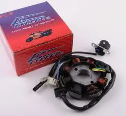 Статор генератора   4T GY6 50   (6+2 катушек, 5 контактов)   CYCLER