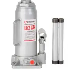 Домкрат столбик одноштоковый 10 т INTERTOOL