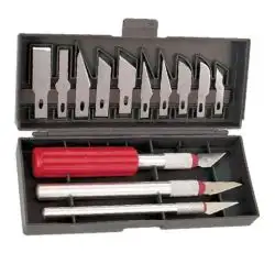 Набор скальпелей 13 шт. INTERTOOL