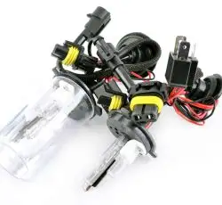 Лампы ксеноновые (пара)   H4 (12V 50W DC AMP)   6000K   (+ галоген)