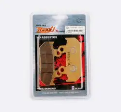 Колодки тормозные (диск)   Honda CBR250F/500F   (желтые)   YONGLI PRO