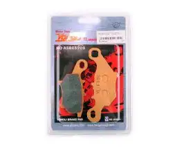 Колодки тормозные (диск)   Yamaha JOG SA16   (желтые)   YONGLI PRO