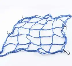 Сетка багажника (паук)   (синяя)   (35см х 32см)   KOMATCU