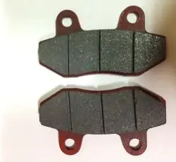 Колодки тормозные (диск)   4T GY6 50-150   (RACE/STORM, под двухпоршневой суппорт, черные)   DRY