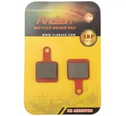 Колодки тормозные велосипедные (дисковые) 37х4х23   SR Suntour mechanical   (mod:SBP-1040)