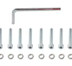 Болты крышки вариатора   4T GY6 50   (10 колесо) (шестигранный шлиц, 8шт +ключ)   SHUK