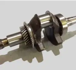 Коленвал м/б 177F (9Hp) (под шлицы, Ø25mm) (c шестернями и подшипником) DIGGER