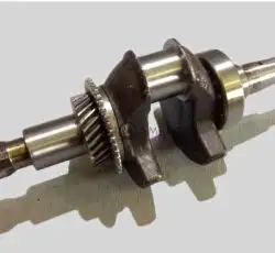 Коленвал   м/б   177F   (9Hp)   (под шпонку, Ø25mm)   (c шестернями и подшипником)   BEST