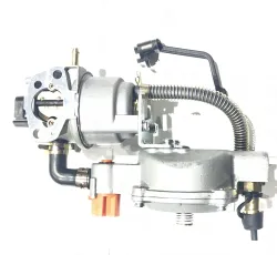 Карбюратор бензогенератора 1,6-3кВт LPG (пропан-бутан) (механизм рычажный) с переключателем LIBA