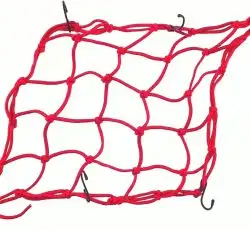 Сетка багажника (паук)   (красная)   MANLE