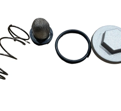 Крышка регулировки клапанов 4T CB125-250 (слива масла , в сборе) KOMATCU