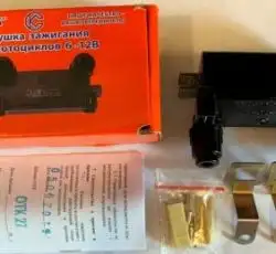 Катушка зажигания   ЯВА   6V-12V   (3705М, 1146) (БСЗ, МСЗ)   СОВЕК   (#VDK)