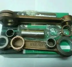 Шатун ЯВА 350 (пара) (+сепараторы, нижний палец, шайбы) (зелен. уп-ка.) (Индия) VCH