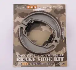 Колодки тормозные (барабан)   4T GY6 50-150   (13 колесо)   STAGE-9