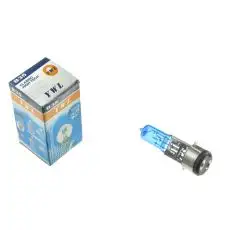 Лампа BA20D (2 уса)   12V 18W/18W   (супер белая)   TOPCROWN